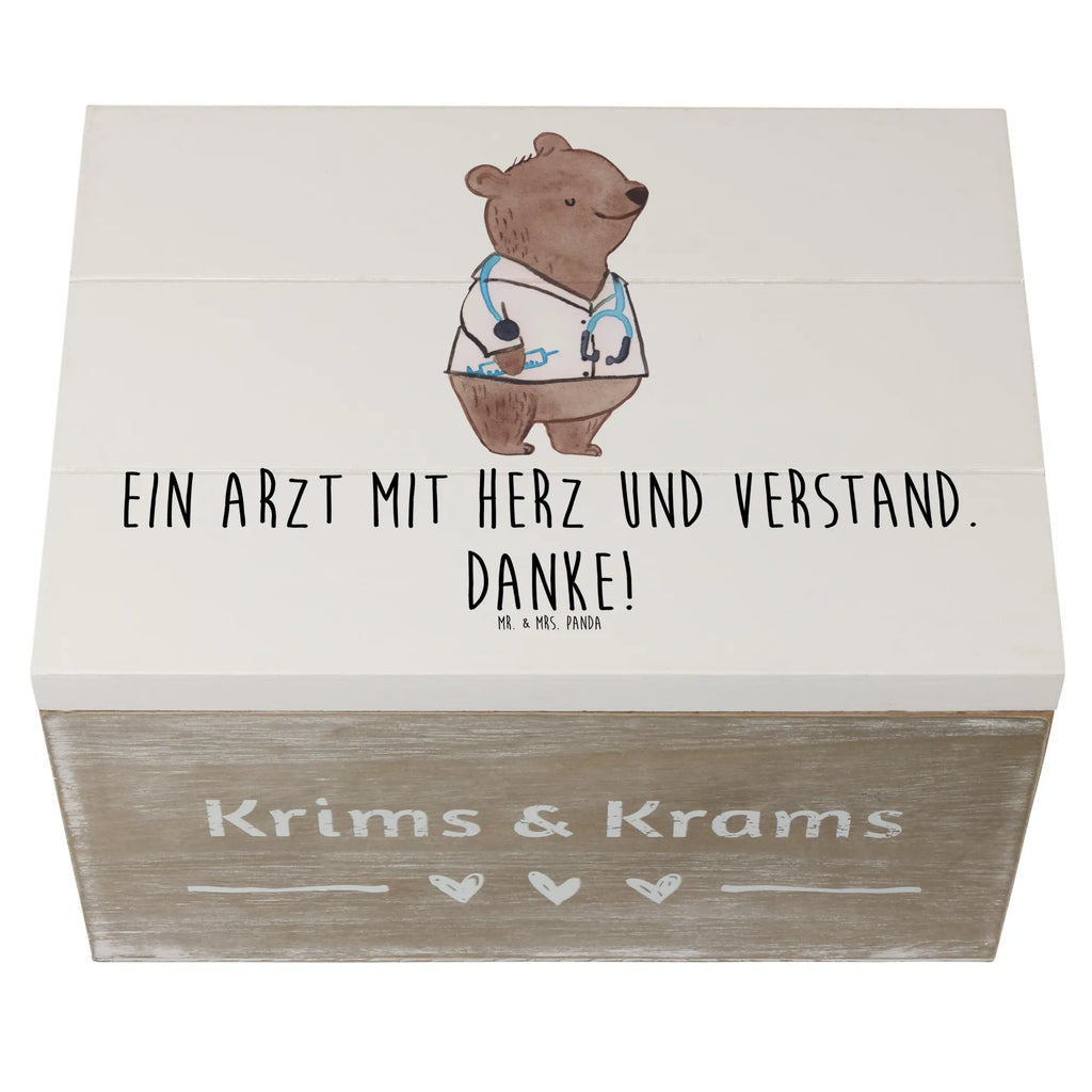 Wooden chest Ein Arzt mit Herz und Verstand. Danke! Holzkiste, Kiste, Geschenkbox, Truhe, Erinnerungsbox, Schatulle, Aufbewahrungsbox, Schatzkiste, XXL, Geschenkdose, Erinnerungskiste, Dekokiste