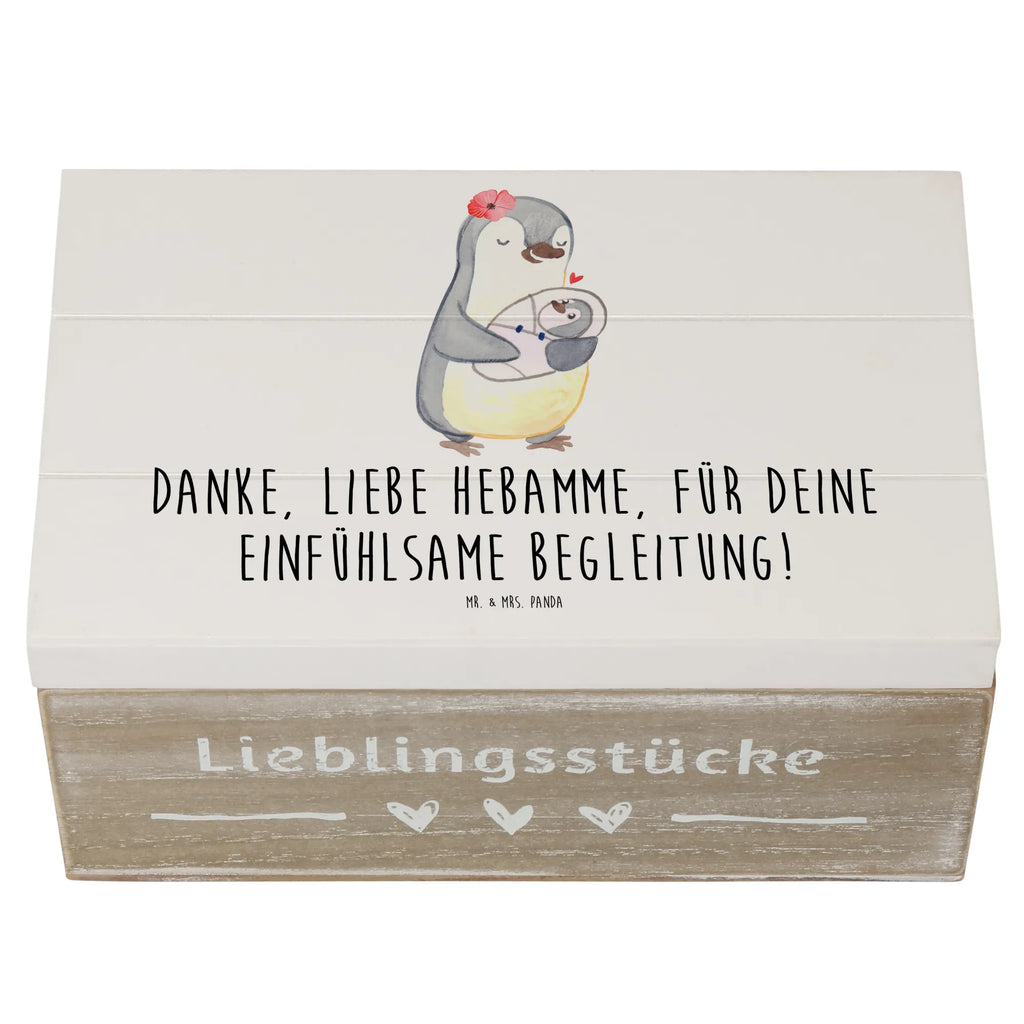Holzkiste Liebe Hebamme Kiste, Schatzkiste, Erinnerungsbox, Holzkiste, Geschenkbox, Erinnerungskiste, Dekokiste, Aufbewahrungsbox, Truhe, XXL, Geschenkdose, Schatulle, sprüche, zitate, spruch kollektion, inspiration, motivation, lebensweisheiten, geschenkideen, wanddeko, wohnaccessoires, sprüche sammlung, schöne sprüche, glück, liebe, freude, lächeln, alltag verschönern, nachhaltige geschenke, dekoration, kreativ, einzigartig, shopify, mr and mrs panda