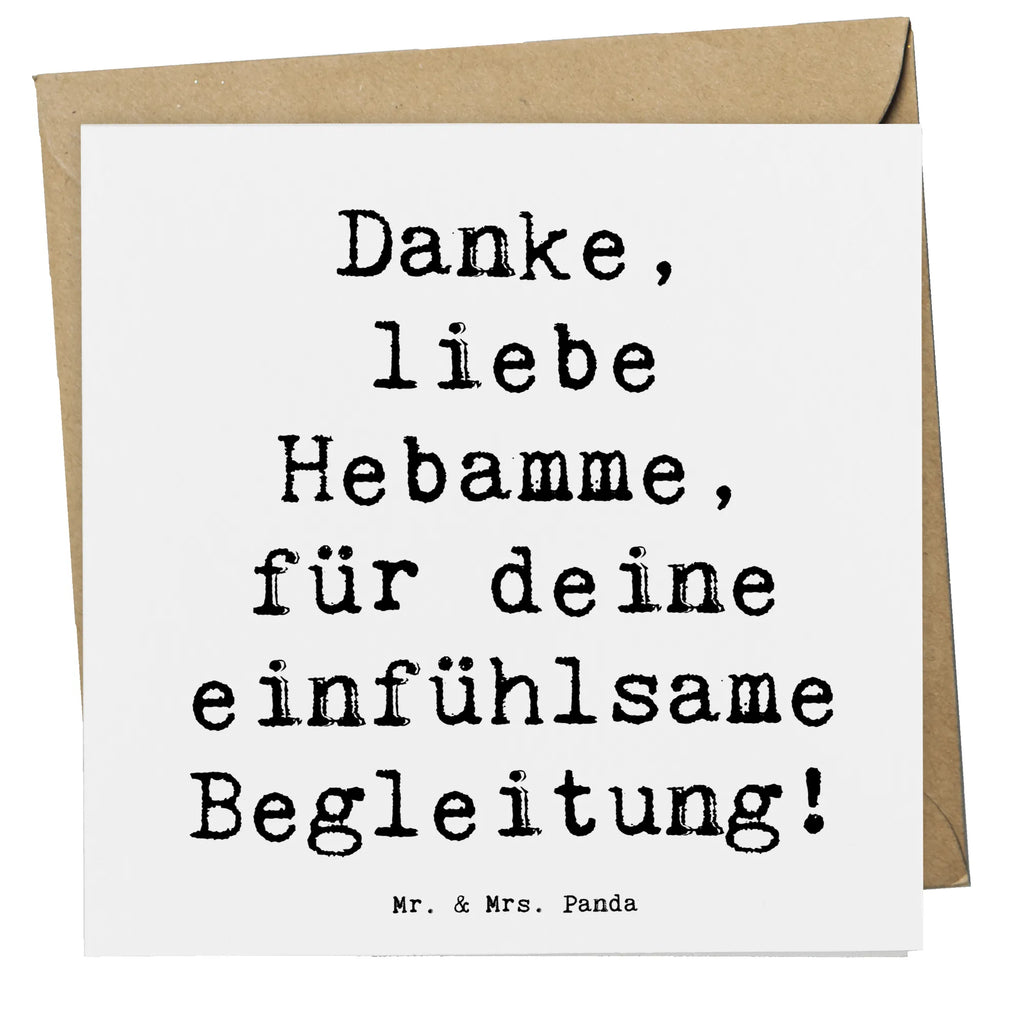 Deluxe Card Saying Danke, liebe Hebamme, für deine einfühlsame Begleitung! Karte, Grußkarte, Klappkarte, Einladungskarte, Glückwunschkarte, Hochzeitskarte, Geburtstagskarte, Hochwertige Grußkarte, Hochwertige Klappkarte