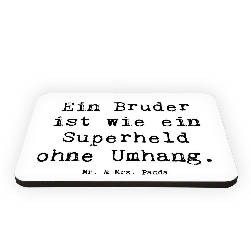 Magnet Saying Ein Bruder ist wie ein Superheld ohne Umhang. Kühlschrankmagnet, Pinnwandmagnet, Souvenir Magnet, Motivmagnete, Dekomagnet, Whiteboard Magnet, Notiz Magnet, Kühlschrank Dekoration