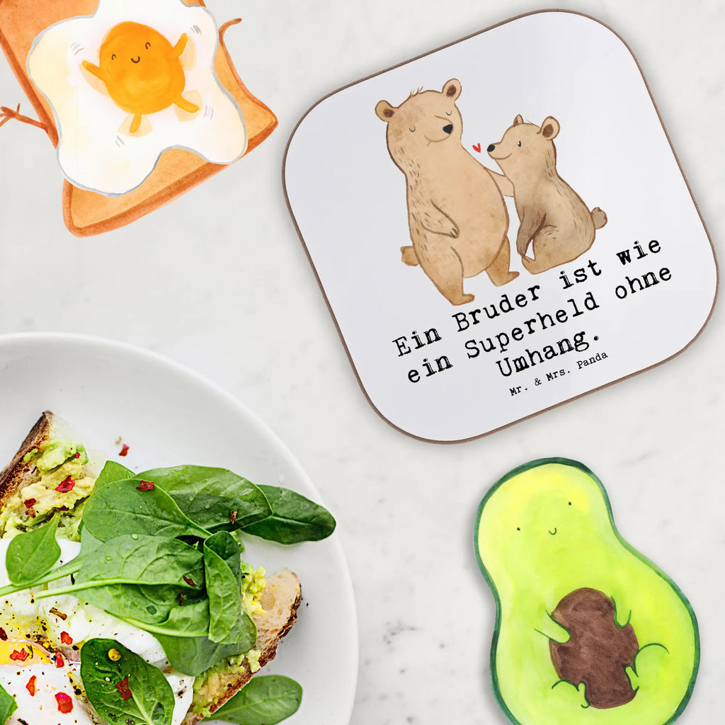 Square coaster Ein Bruder ist wie ein Superheld ohne Umhang. Tassen Untersetzer, Untersetzer für Gläser, Getränkeuntersetzer, Untersetzer, Untersetzer aus Holz, Untersetzer Gläser, Korkuntersetzer, Untersetzer Design, Untersetzer Holz, Bierdeckel, Glasuntersetzer, Holzuntersetzer, sprüche, zitate, spruch kollektion, inspiration, motivation, lebensweisheiten, geschenkideen, wanddeko, wohnaccessoires, sprüche sammlung, schöne sprüche, glück, liebe, freude, lächeln, alltag verschönern, nachhaltige geschenke, dekoration, kreativ, einzigartig, shopify, mr and mrs panda