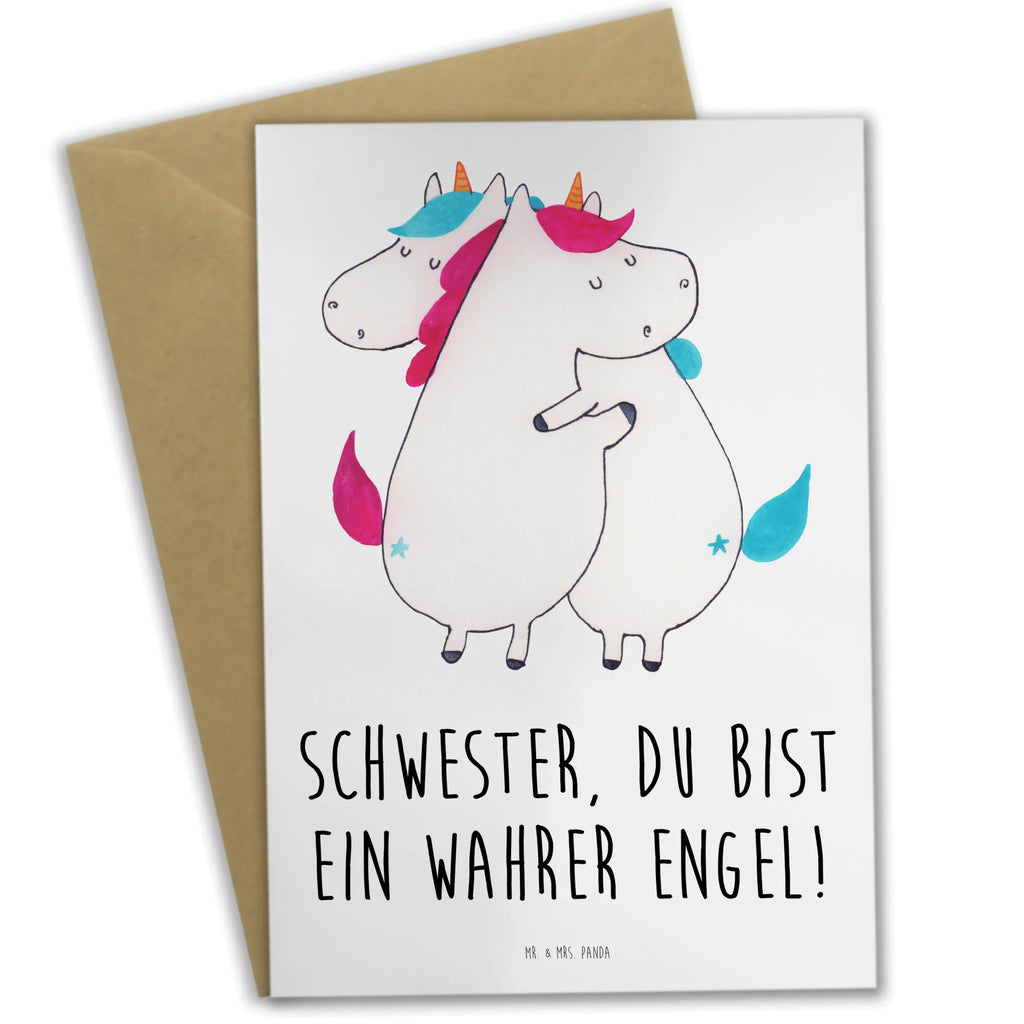 Grußkarte Schwester Engel Grußkarte, Geburtstagskarte, Klappkarte, Glückwunschkarte, Hochzeitskarte, Einladungskarte, Ansichtskarten, Karte