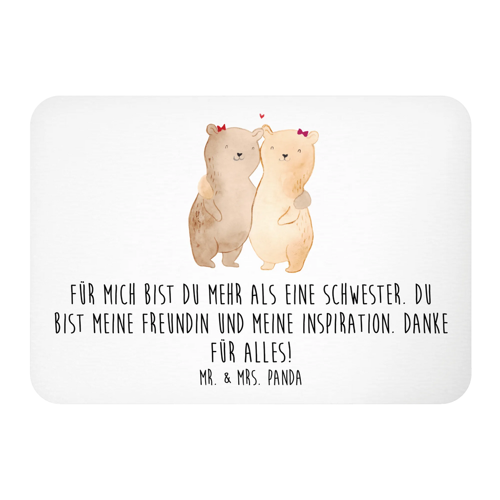 Magnet Für mich bist du mehr als eine Schwester. Du bist meine Freundin und meine Inspiration. Danke für alles! Souvenir Magnet, Pinnwandmagnet, Whiteboard Magnet, Motivmagnete, Dekomagnet, Notiz Magnet, Kühlschrankmagnet, Kühlschrank Dekoration