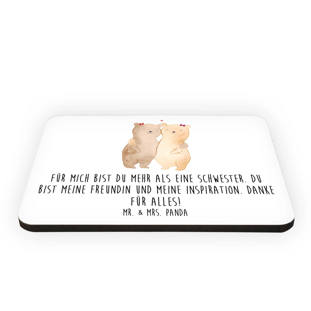 Magnet Für mich bist du mehr als eine Schwester. Du bist meine Freundin und meine Inspiration. Danke für alles! Souvenir Magnet, Pinnwandmagnet, Whiteboard Magnet, Motivmagnete, Dekomagnet, Notiz Magnet, Kühlschrankmagnet, Kühlschrank Dekoration