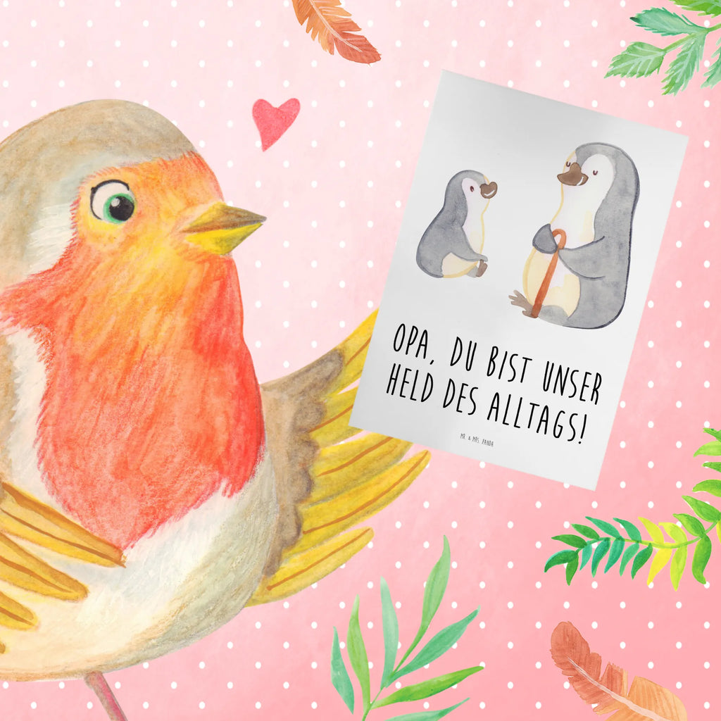 Grußkarte Opa Held Klappkarte, Geburtstagskarte, Grußkarte, Glückwunschkarte, Einladungskarte, Karte, Hochzeitskarte, Ansichtskarten