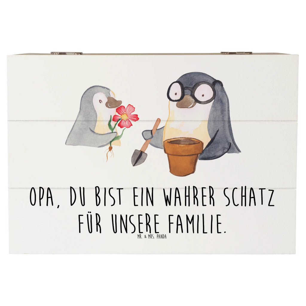 Wooden chest Opa, du bist ein wahrer Schatz für unsere Familie. Kiste, Truhe, Geschenkdose, XXL, Schatulle, Dekokiste, Geschenkbox, Erinnerungskiste, Erinnerungsbox, Aufbewahrungsbox, Schatzkiste, Holzkiste