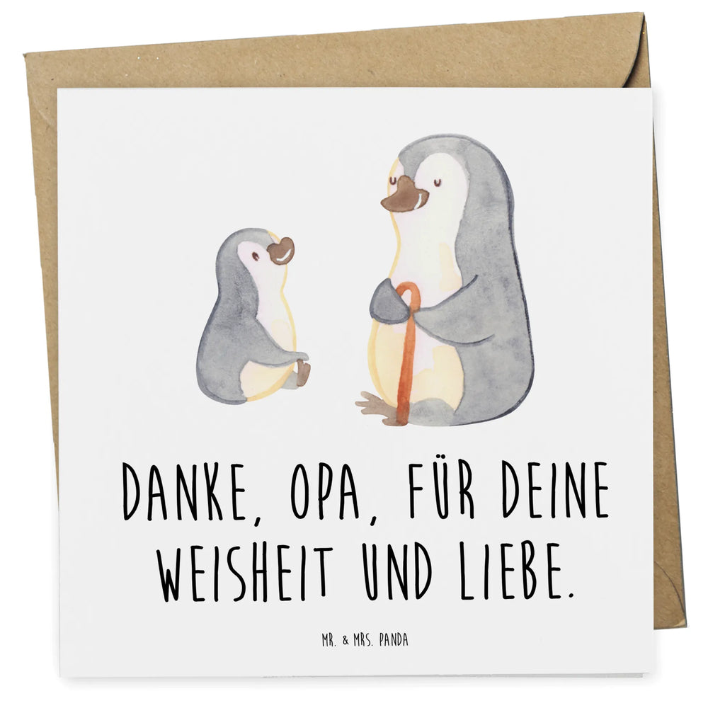 Deluxe Card Danke, Opa, für deine Weisheit und Liebe. Klappkarte, Geburtstagskarte, Hochwertige Klappkarte, Grußkarte, Glückwunschkarte, Karte, Hochzeitskarte, Einladungskarte, Hochwertige Grußkarte