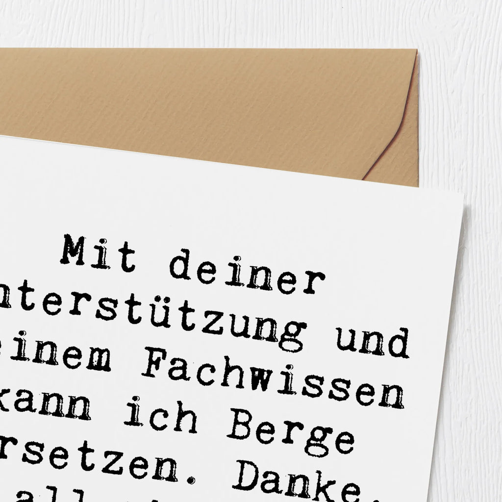 Deluxe Card Saying Mit deiner Unterstützung und deinem Fachwissen kann ich Berge versetzen. Danke, allerbester Trainer! Karte, Grußkarte, Klappkarte, Einladungskarte, Glückwunschkarte, Hochzeitskarte, Geburtstagskarte, Hochwertige Grußkarte, Hochwertige Klappkarte