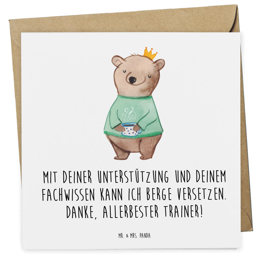 Deluxe Card Mit deiner Unterstützung und deinem Fachwissen kann ich Berge versetzen. Danke, allerbester Trainer! Karte, Geburtstagskarte, Einladungskarte, Glückwunschkarte, Hochzeitskarte, Grußkarte, Hochwertige Grußkarte, Klappkarte, Hochwertige Klappkarte