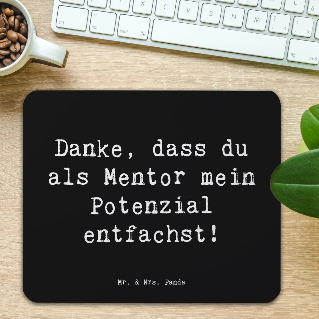 Mouse mat Saying Danke, dass du als Mentor mein Potenzial entfachst! Einzigartiges Mauspad, PC Zubehör, Mausunterlage, Mauspad, Computer zubehör, Mauspad Büro, Büroausstattung, Arbeitszimmer, Designer Mauspad, Mousepad