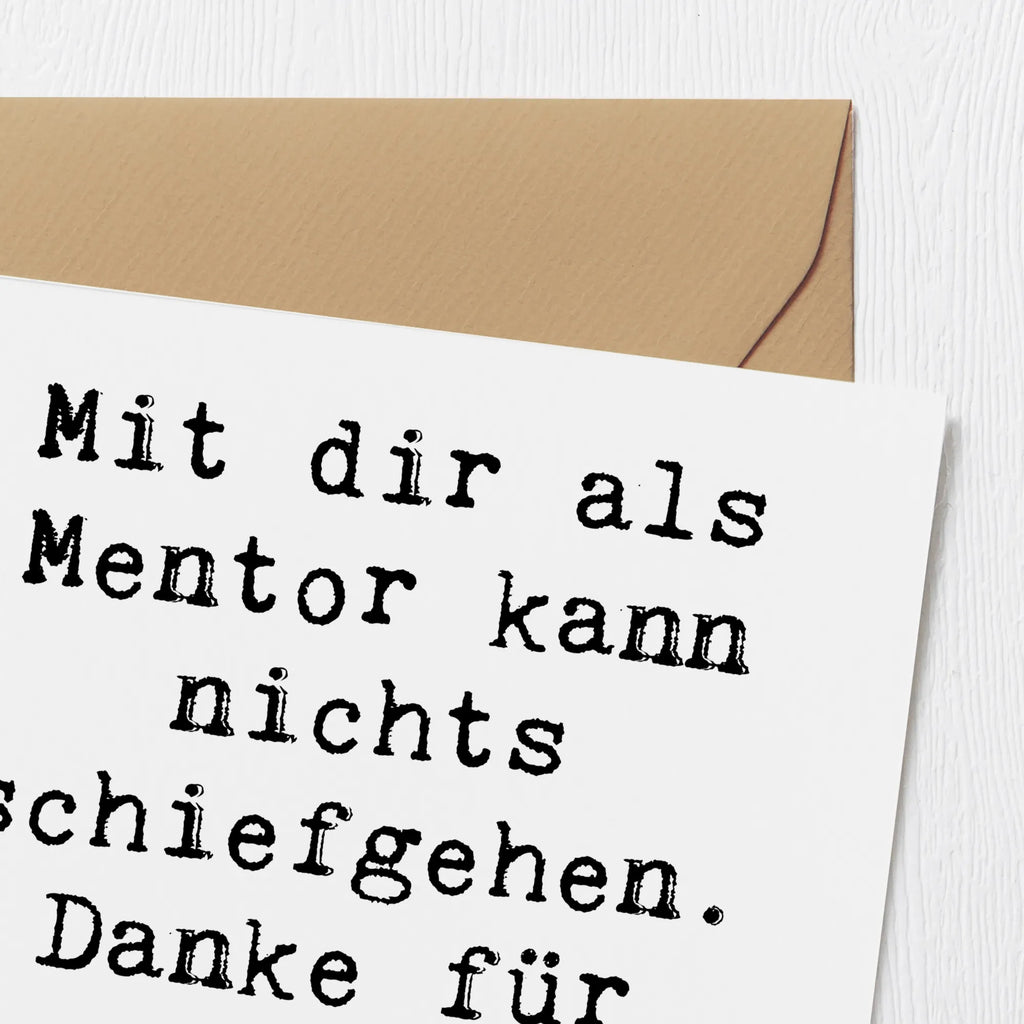 Deluxe Karte Spruch Beste Mentor Grußkarte, Hochwertige Grußkarte, Hochwertige Klappkarte, Karte, Klappkarte, Glückwunschkarte, Einladungskarte, Hochzeitskarte, Geburtstagskarte