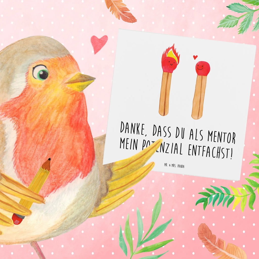 Deluxe Card Danke, dass du als Mentor mein Potenzial entfachst! Klappkarte, Einladungskarte, Hochwertige Grußkarte, Karte, Grußkarte, Hochzeitskarte, Geburtstagskarte, Hochwertige Klappkarte, Glückwunschkarte, sprüche, zitate, spruch kollektion, inspiration, motivation, lebensweisheiten, geschenkideen, wanddeko, wohnaccessoires, sprüche sammlung, schöne sprüche, glück, liebe, freude, lächeln, alltag verschönern, nachhaltige geschenke, dekoration, kreativ, einzigartig, shopify, mr and mrs panda