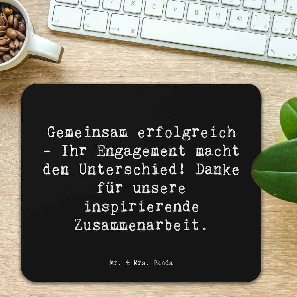 Mauspad Spruch Geschäftspartner Erfolg Mausunterlage, Mousepad, Mauspad Büro, Büroausstattung, Arbeitszimmer, Computer zubehör, Mauspad, Designer Mauspad, PC Zubehör, Einzigartiges Mauspad