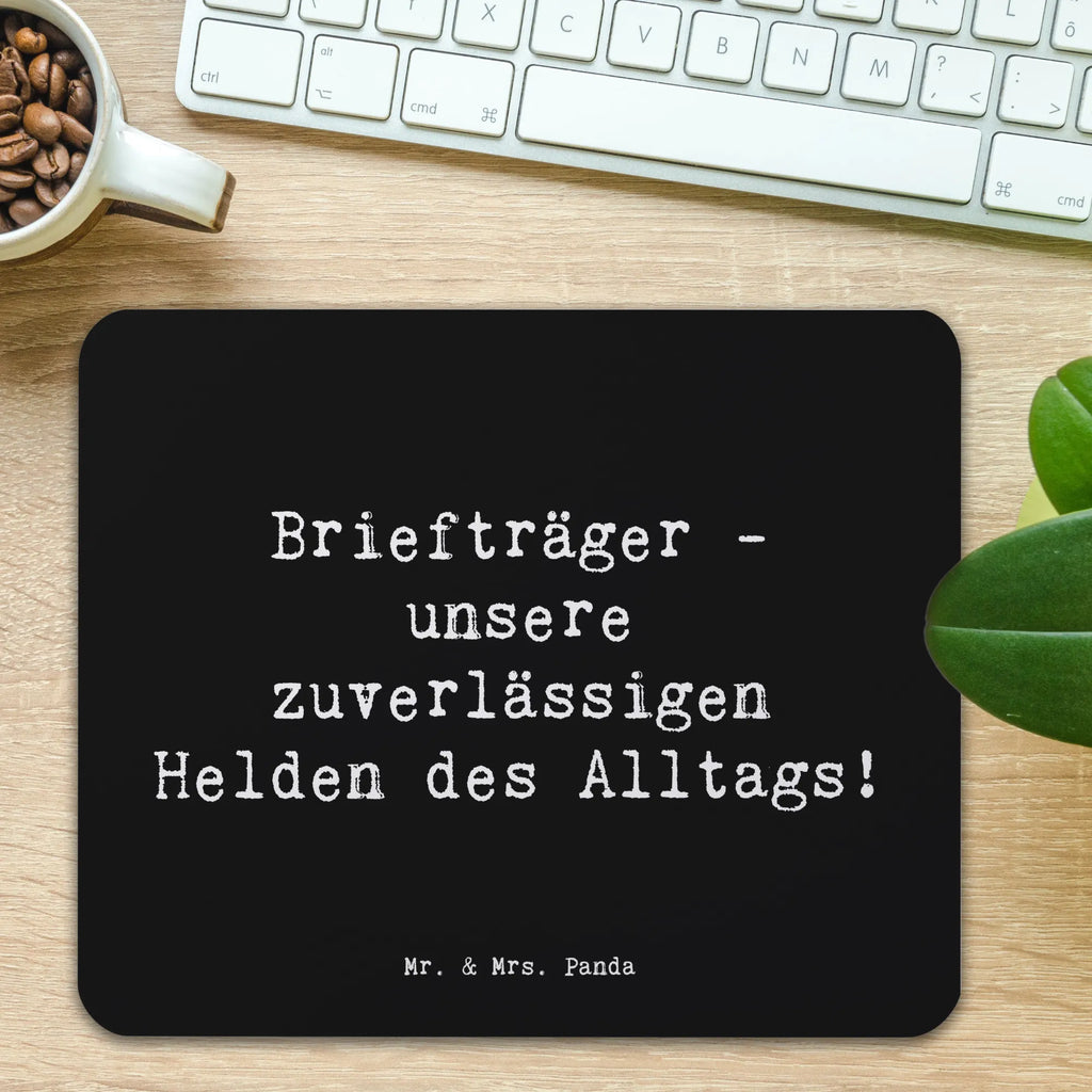 Mauspad Spruch Briefträger Helden PC Zubehör, Mauspad Büro, Mauspad, Büroausstattung, Mausunterlage, Mousepad, Einzigartiges Mauspad, Designer Mauspad, Arbeitszimmer, Computer zubehör