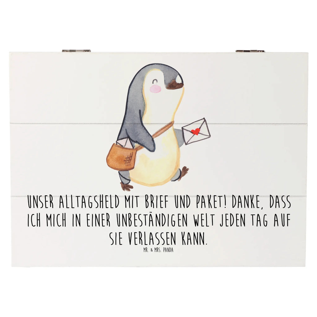 Holzkiste Briefe & Pakete Geschenkdose, Dekokiste, Aufbewahrungsbox, Schatulle, Erinnerungsbox, Truhe, XXL, Holzkiste, Erinnerungskiste, Schatzkiste, Kiste, Geschenkbox