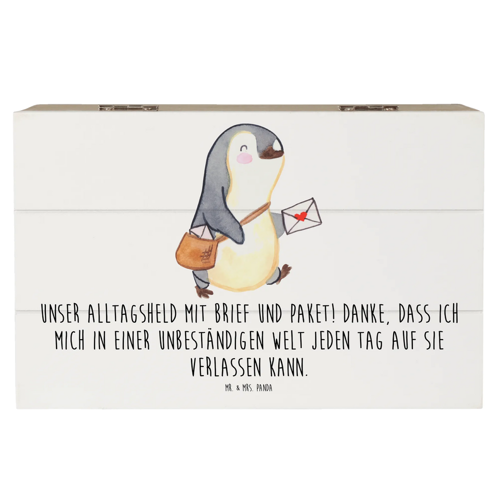 Holzkiste Briefe & Pakete Geschenkdose, Dekokiste, Aufbewahrungsbox, Schatulle, Erinnerungsbox, Truhe, XXL, Holzkiste, Erinnerungskiste, Schatzkiste, Kiste, Geschenkbox