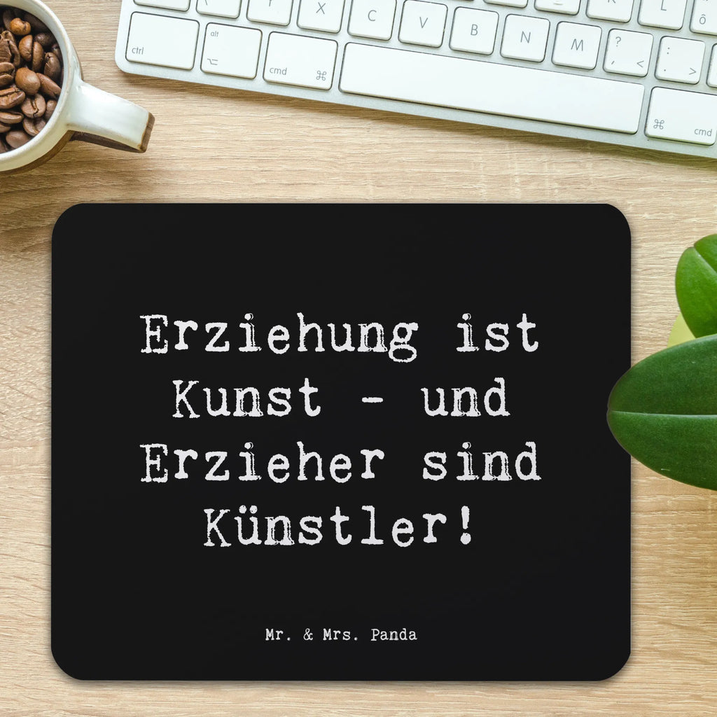 Mauspad Spruch Erzieher Künstler Mauspad, Designer Mauspad, PC Zubehör, Mauspad Büro, Mausunterlage, Computer zubehör, Büroausstattung, Einzigartiges Mauspad, Mousepad, Arbeitszimmer