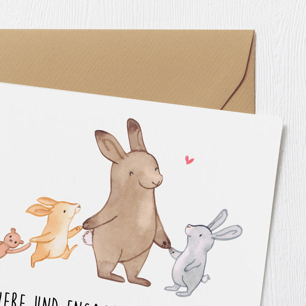 Deluxe Card Mit Liebe und Engagement begleitest du die Kleinsten - Danke, für deinen liebevollen Einsatz! Geburtstagskarte, Klappkarte, Hochwertige Grußkarte, Hochwertige Klappkarte, Hochzeitskarte, Einladungskarte, Karte, Glückwunschkarte, Grußkarte