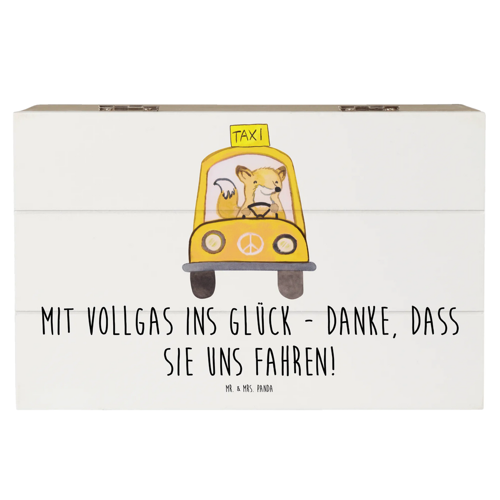 Holzkiste Chauffeur Glück Erinnerungsbox, Dekokiste, Geschenkbox, Aufbewahrungsbox, Kiste, Schatulle, Schatzkiste, Holzkiste, Geschenkdose, XXL, Erinnerungskiste, Truhe