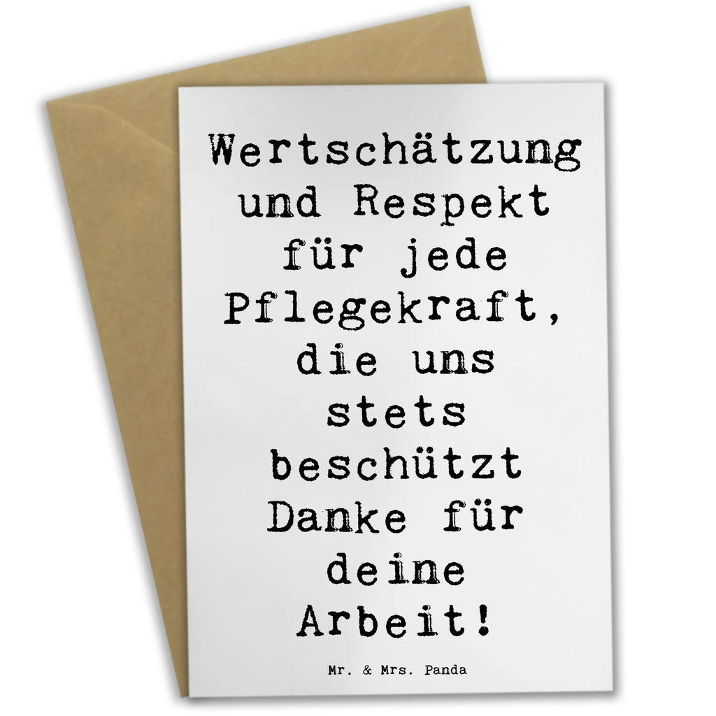 Grußkarte Spruch Pflegekraft Wertschätzung Ansichtskarten, Grußkarte, Karte, Glückwunschkarte, Geburtstagskarte, Einladungskarte, Hochzeitskarte, Klappkarte