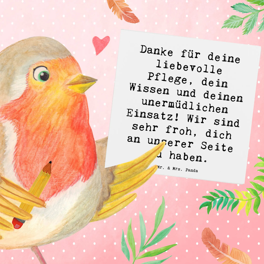 Deluxe Card Saying Danke für deine liebevolle Pflege, dein Wissen und deinen unermüdlichen Einsatz! Wir sind sehr froh, dich an unserer Seite zu haben. Klappkarte, Einladungskarte, Glückwunschkarte, Geburtstagskarte, Grußkarte, Karte, Hochwertige Grußkarte, Hochwertige Klappkarte, Hochzeitskarte
