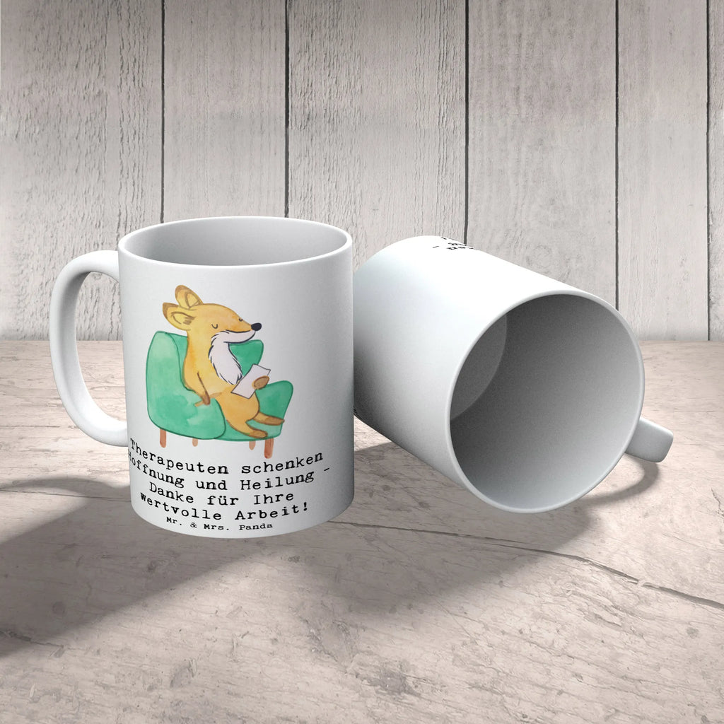 Tasse Therapeut Dankeschön Kaffeetasse, Tasse mit Zitaten, Porzellantasse, Bürotasse, Geschenktasse, Tasse, Teetasse, Keramiktasse, Tasse mit Motiven, sprüche, zitate, spruch kollektion, inspiration, motivation, lebensweisheiten, geschenkideen, wanddeko, wohnaccessoires, sprüche sammlung, schöne sprüche, glück, liebe, freude, lächeln, alltag verschönern, nachhaltige geschenke, dekoration, kreativ, einzigartig, shopify, mr and mrs panda