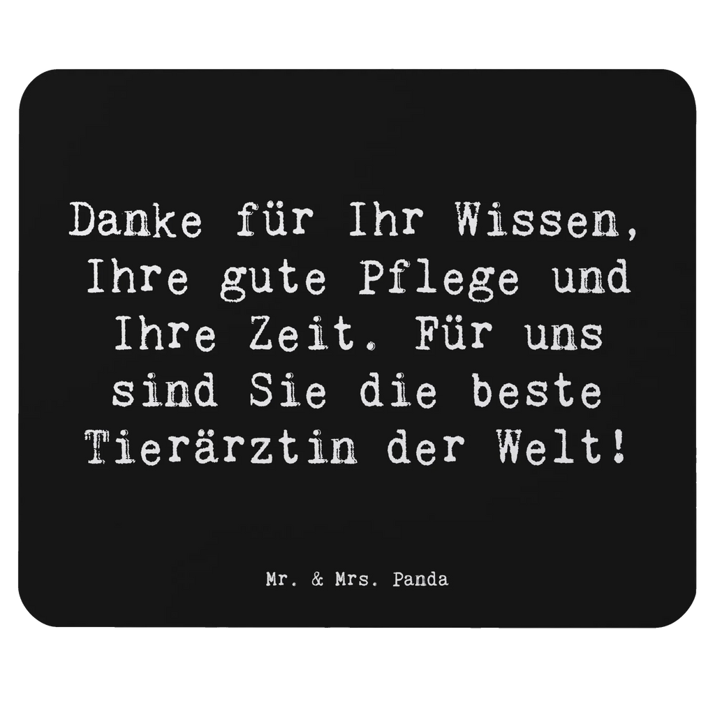 Mouse mat Saying Danke für Ihr Wissen, Ihre gute Pflege und Ihre Zeit. Für uns sind Sie die beste Tierärztin der Welt! Computer zubehör, Designer Mauspad, PC Zubehör, Mousepad, Arbeitszimmer, Mausunterlage, Büroausstattung, Einzigartiges Mauspad, Mauspad Büro, Mauspad, sprüche, zitate, spruch kollektion, inspiration, motivation, lebensweisheiten, geschenkideen, wanddeko, wohnaccessoires, sprüche sammlung, schöne sprüche, glück, liebe, freude, lächeln, alltag verschönern, nachhaltige geschenke, dekoration, kreativ, einzigartig, shopify, mr and mrs panda