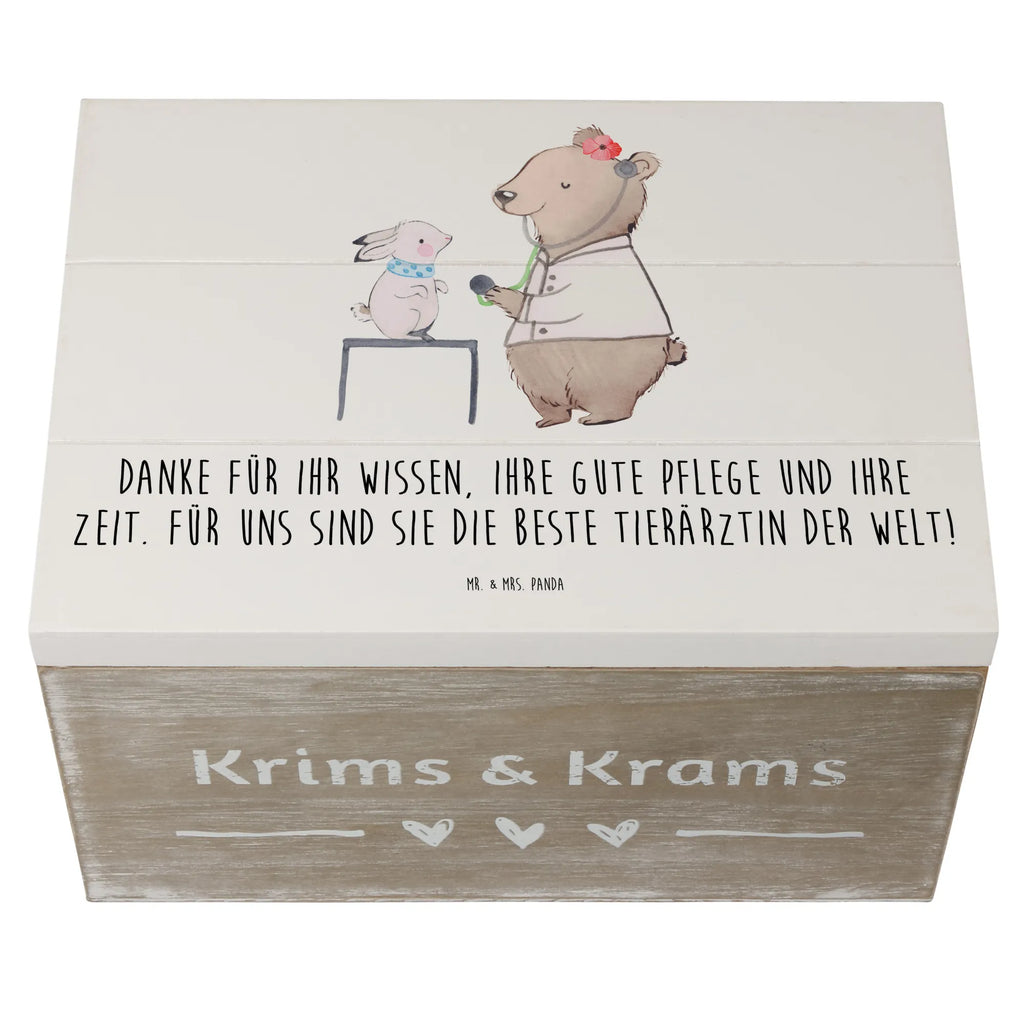 Wooden chest Danke für Ihr Wissen, Ihre gute Pflege und Ihre Zeit. Für uns sind Sie die beste Tierärztin der Welt! Aufbewahrungsbox, Erinnerungsbox, Geschenkbox, Holzkiste, Schatzkiste, Schatulle, Kiste, XXL, Erinnerungskiste, Geschenkdose, Truhe, Dekokiste, sprüche, zitate, spruch kollektion, inspiration, motivation, lebensweisheiten, geschenkideen, wanddeko, wohnaccessoires, sprüche sammlung, schöne sprüche, glück, liebe, freude, lächeln, alltag verschönern, nachhaltige geschenke, dekoration, kreativ, einzigartig, shopify, mr and mrs panda