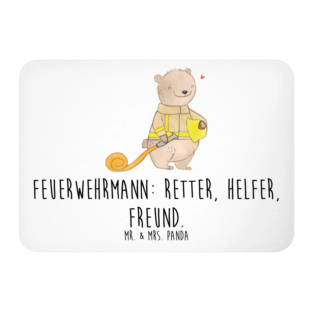 Magnet Feuerwehrmann: Retter, Helfer, Freund. Motivmagnete, Notiz Magnet, Dekomagnet, Pinnwandmagnet, Whiteboard Magnet, Kühlschrankmagnet, Kühlschrank Dekoration, Souvenir Magnet