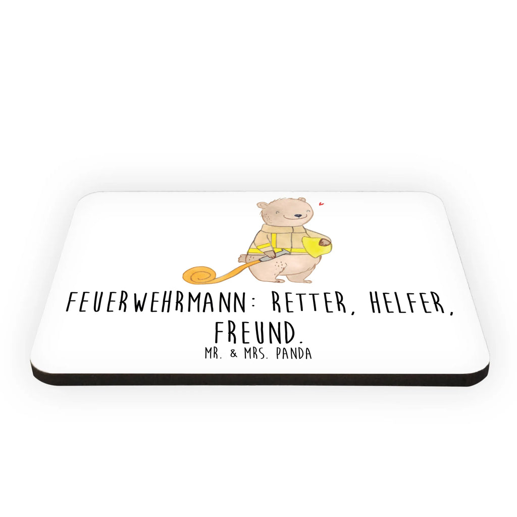 Magnet Feuerwehrmann: Retter, Helfer, Freund. Motivmagnete, Notiz Magnet, Dekomagnet, Pinnwandmagnet, Whiteboard Magnet, Kühlschrankmagnet, Kühlschrank Dekoration, Souvenir Magnet
