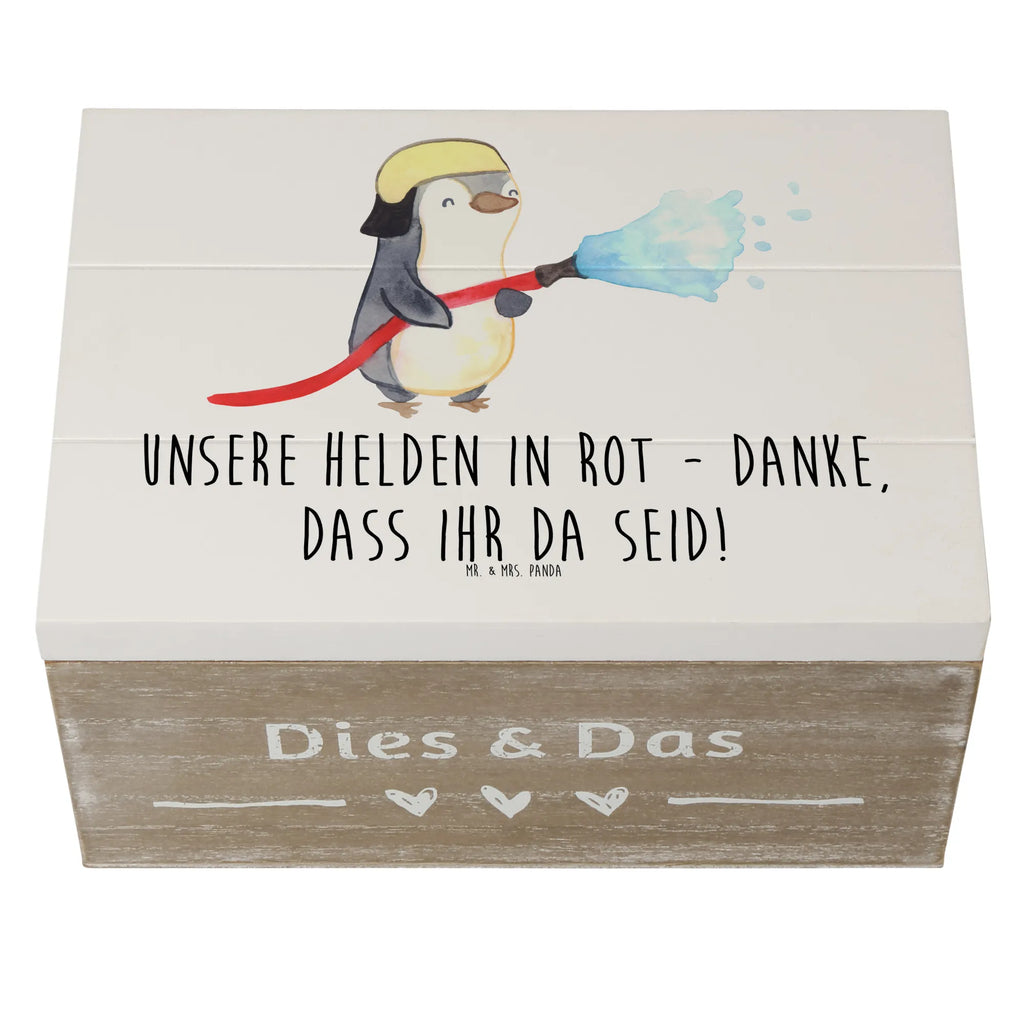 Holzkiste Feuerwehrmann Helden Schatzkiste, Geschenkbox, Truhe, Aufbewahrungsbox, Kiste, Schatulle, Dekokiste, Holzkiste, XXL, Erinnerungsbox, Geschenkdose, Erinnerungskiste