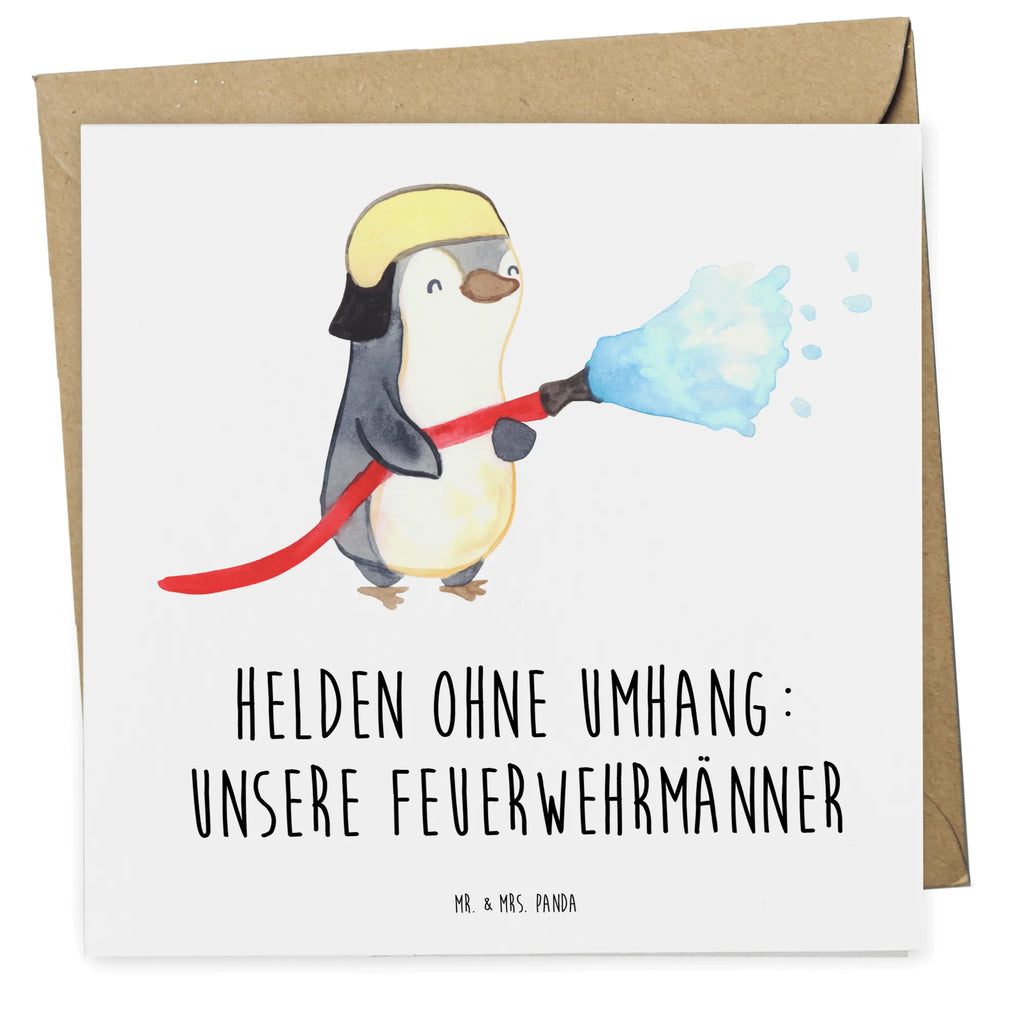 Deluxe Card Helden ohne Umhang: Unsere Feuerwehrmänner Grußkarte, Hochzeitskarte, Karte, Hochwertige Grußkarte, Klappkarte, Glückwunschkarte, Einladungskarte, Geburtstagskarte, Hochwertige Klappkarte