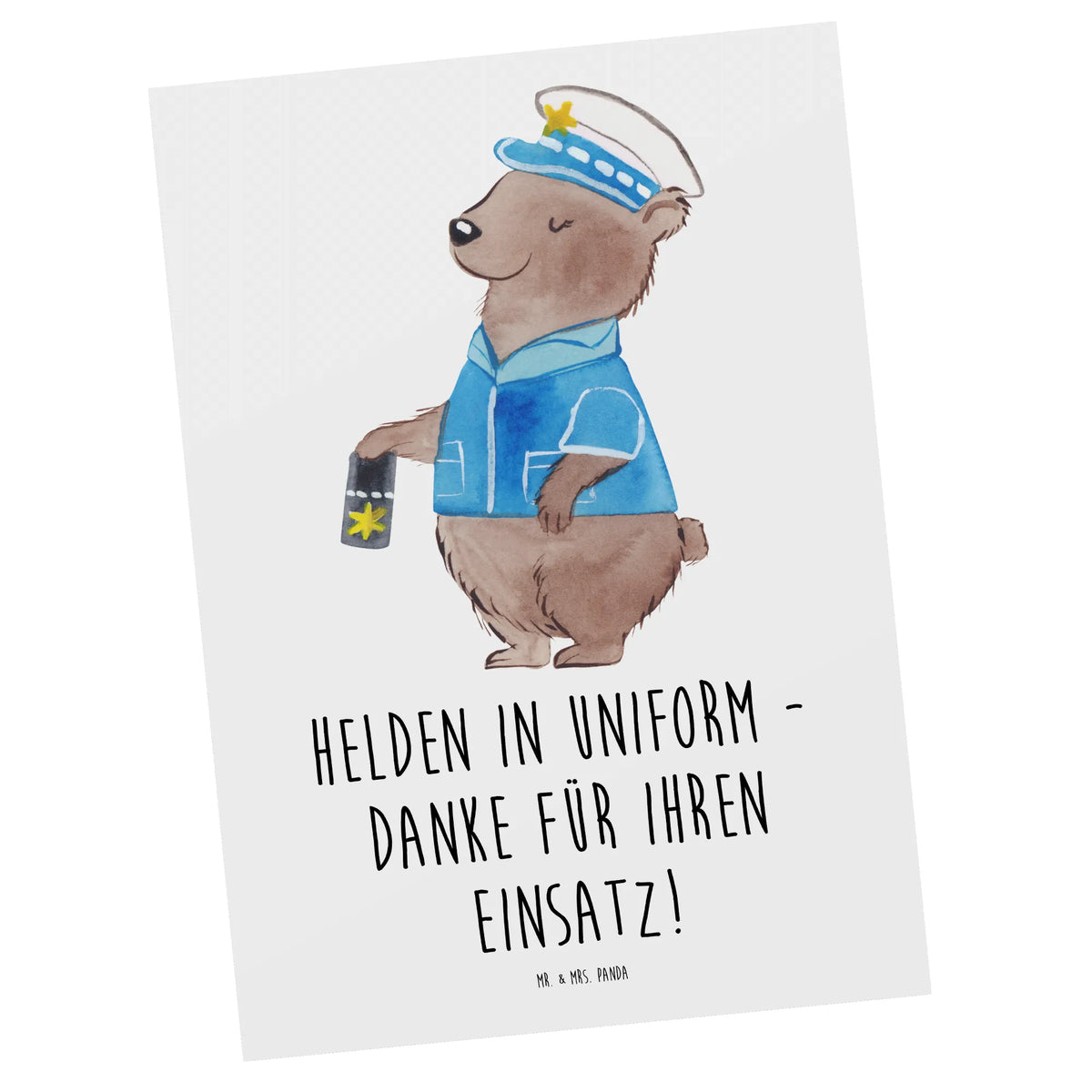 Postkarte Polizist Held kunstkarte, Ansichtskarten, einzelkarte, Grußkarte, Designkarte, spruchkarte, Postkarte, Fotokarte, Kunstkarten, Motivkarte, Ansichtskarte, bildkarte, Postkarten, Dekoration, sprüche, zitate, spruch kollektion, inspiration, motivation, lebensweisheiten, geschenkideen, wanddeko, wohnaccessoires, sprüche sammlung, schöne sprüche, glück, liebe, freude, Lächeln, alltag verschönern, nachhaltige geschenke, Kreativ, Einzigartig, shopify, mr and mrs panda