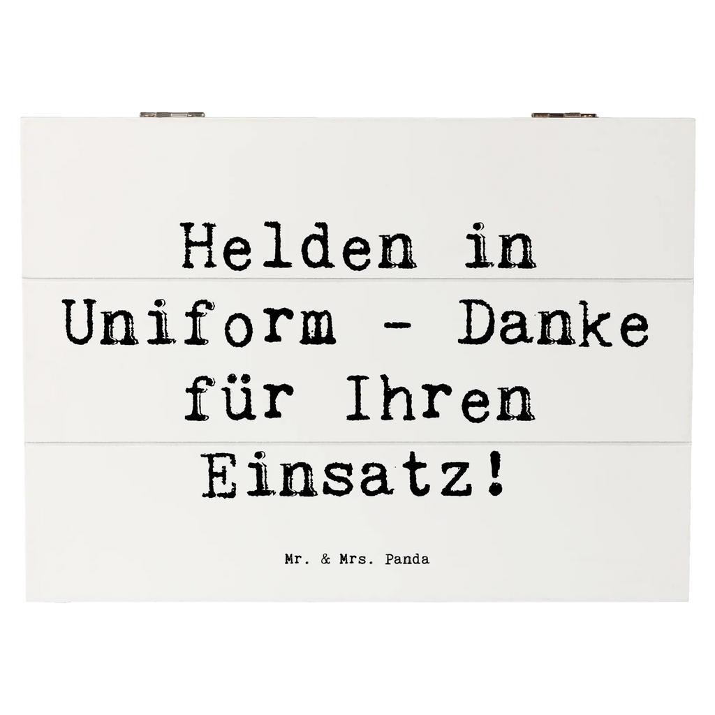 Holzkiste Spruch Polizist Held Geschenkdose, Schatulle, Erinnerungsbox, XXL, Schatzkiste, Truhe, Aufbewahrungsbox, Dekokiste, Kiste, Holzkiste, Geschenkbox, Erinnerungskiste