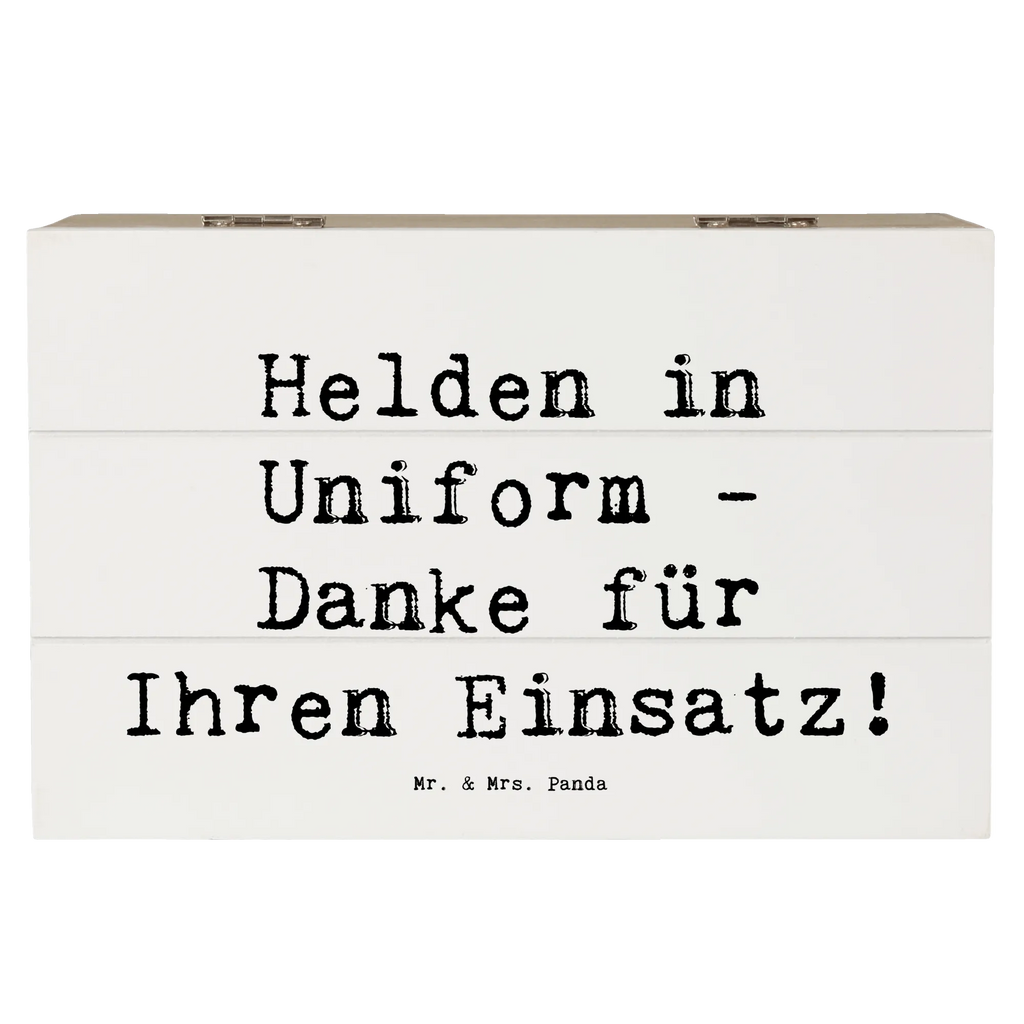 Holzkiste Spruch Polizist Held Geschenkdose, Schatulle, Erinnerungsbox, XXL, Schatzkiste, Truhe, Aufbewahrungsbox, Dekokiste, Kiste, Holzkiste, Geschenkbox, Erinnerungskiste