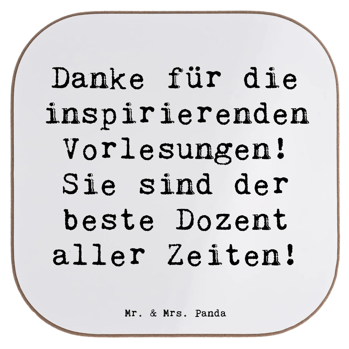 Untersetzer Spruch Bester Dozent