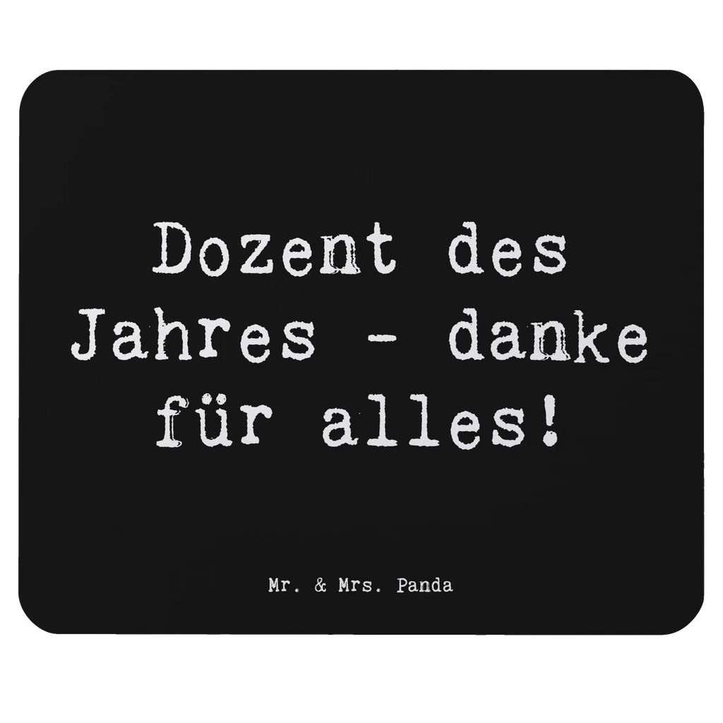 Mouse mat Saying Dozent des Jahres - danke für alles! Arbeitszimmer, Designer Mauspad, Computer zubehör, Mauspad, Einzigartiges Mauspad, Mausunterlage, Mousepad, Büroausstattung, Mauspad Büro, PC Zubehör