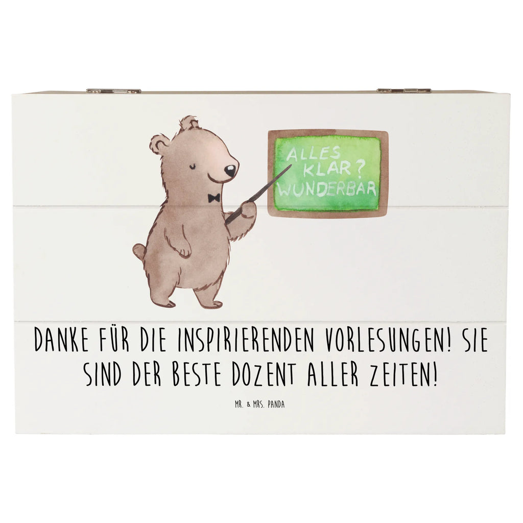 Holzkiste Bester Dozent Holzkiste, Schatulle, Truhe, XXL, Erinnerungsbox, Erinnerungskiste, Geschenkbox, Aufbewahrungsbox, Kiste, Dekokiste, Geschenkdose, Schatzkiste