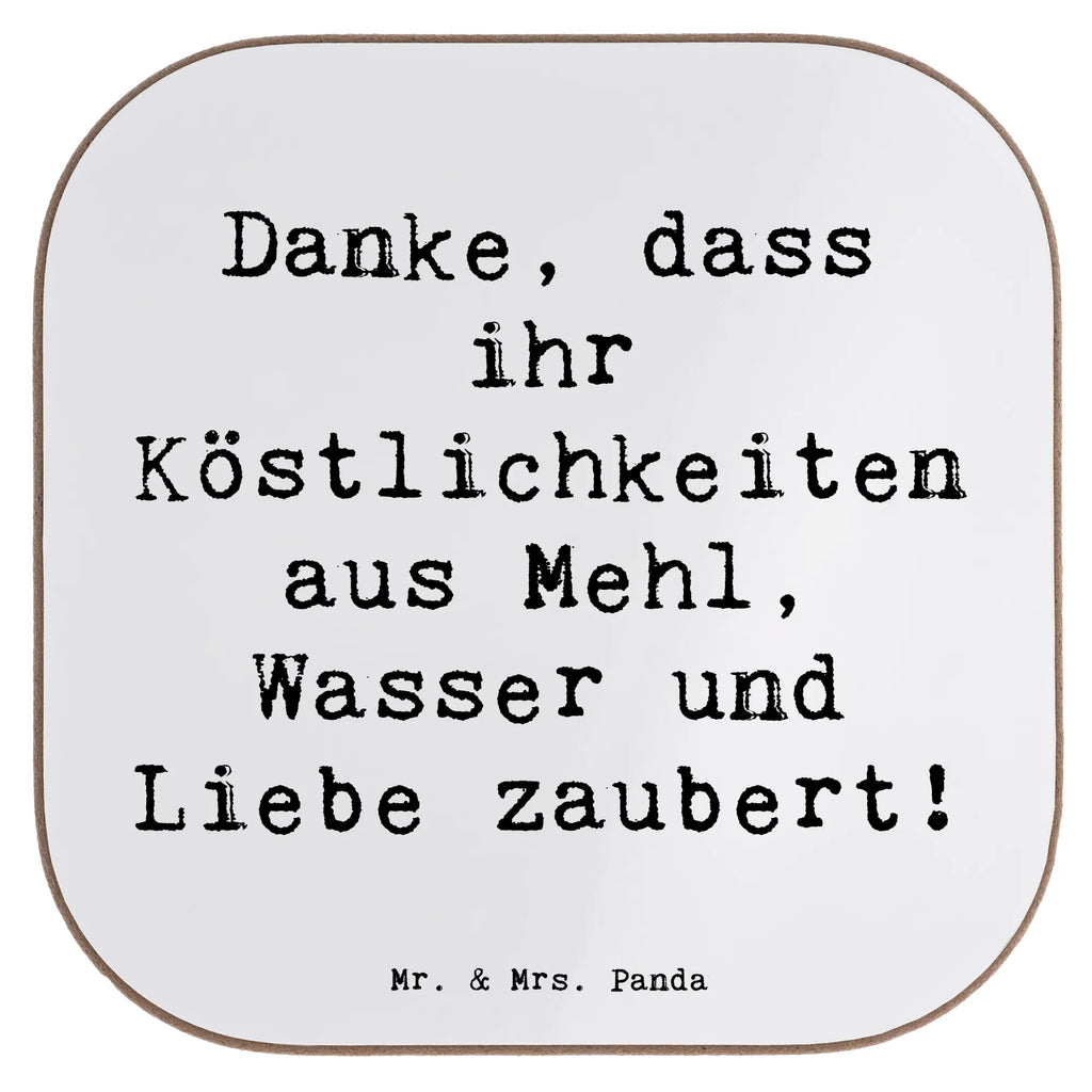 Square coaster Saying Danke, dass ihr Köstlichkeiten aus Mehl, Wasser und Liebe zaubert! Untersetzer, Bierdeckel, Glasuntersetzer, Untersetzer Gläser, Getränkeuntersetzer, Untersetzer aus Holz, Untersetzer für Gläser, Korkuntersetzer, Untersetzer Holz, Holzuntersetzer, Tassen Untersetzer, Untersetzer Design