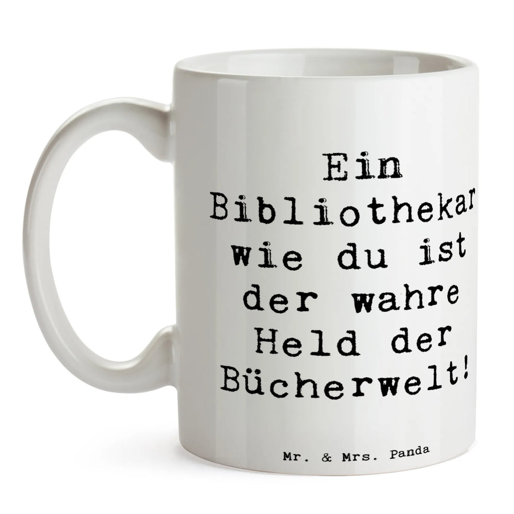 Mug Saying Ein Bibliothekar wie du ist der wahre Held der Bücherwelt! Keramiktasse, Tasse, Bürotasse, Tasse mit Zitaten, Tasse mit Motiven, Geschenktasse, Teetasse, Porzellantasse, Kaffeetasse