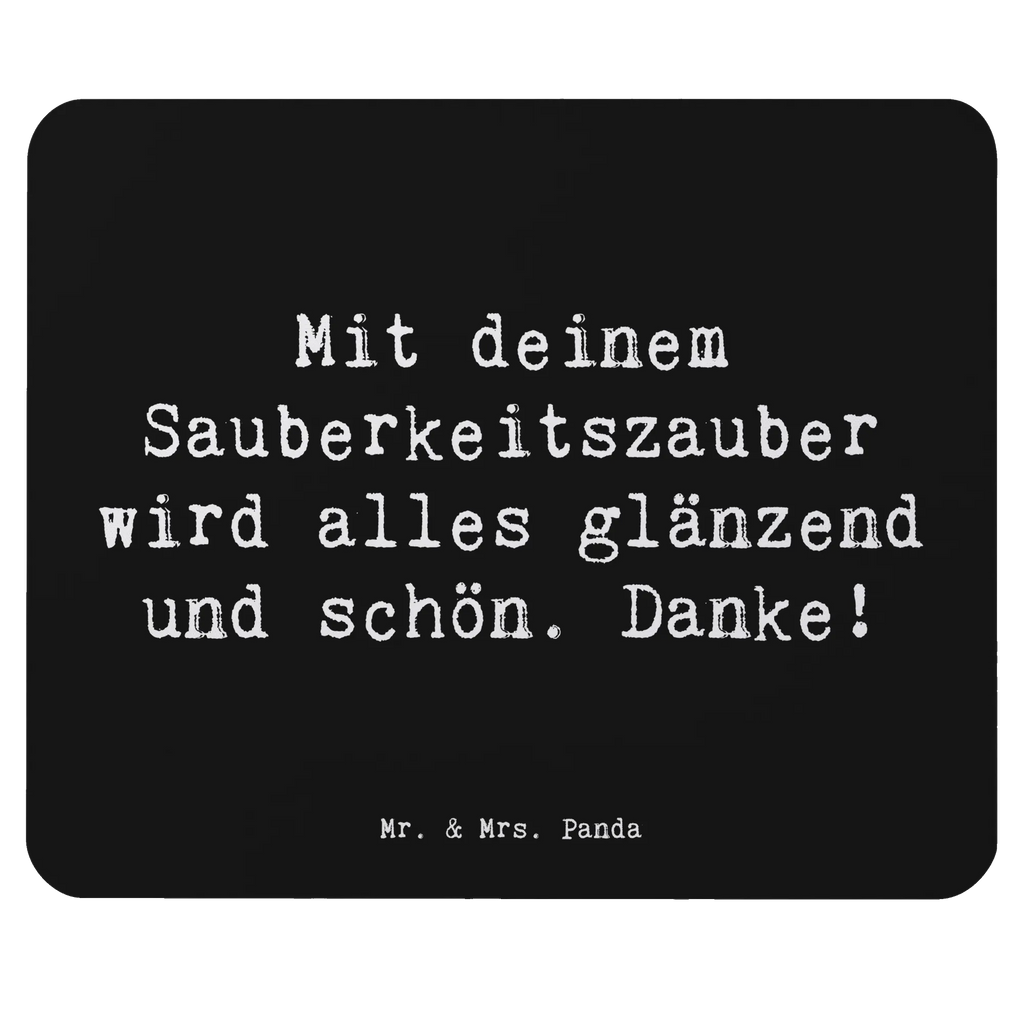 Mauspad Spruch Reinigungskraft Zauber Mousepad, Designer Mauspad, Einzigartiges Mauspad, PC Zubehör, Computer zubehör, Mausunterlage, Mauspad, Arbeitszimmer, Büroausstattung, Mauspad Büro