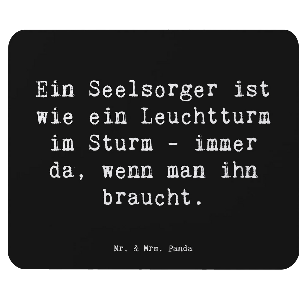 Mouse mat Saying Ein Seelsorger ist wie ein Leuchtturm im Sturm - immer da, wenn man ihn braucht. Designer Mauspad, Einzigartiges Mauspad, Computer zubehör, Arbeitszimmer, Mauspad, PC Zubehör, Mousepad, Büroausstattung, Mausunterlage, Mauspad Büro