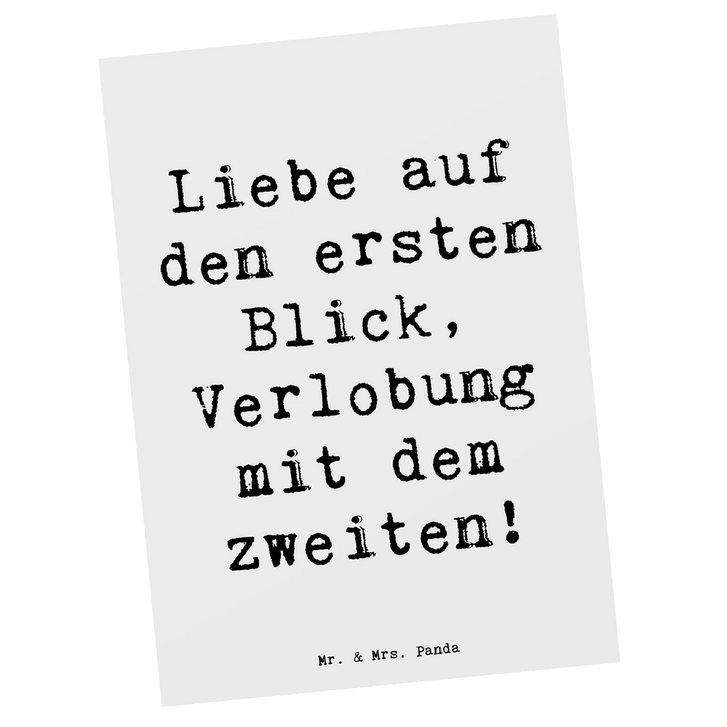 Postcard Saying Liebe auf den ersten Blick, Verlobung mit dem zweiten! Ansichtskarten, Ansichtskarte, Karte, Einladungskarte, Postkarte, Grußkarte, Dankeskarte, Geburtstagskarte, Einladung Geburtstag, Einladungskarten Geburtstag, Einladung, Geschenkkarte, Hochzeit, Hochzeitsgeschenk, Ehe, Hochzeitsfeier, Trauung, Trauungsgeschenk, Hochzeitskarte, Verlobungsfeier, Verlobungsgeschenk, Hochzeitsgeschenkideen, Hochzeitsgeschenke für Brautpaar