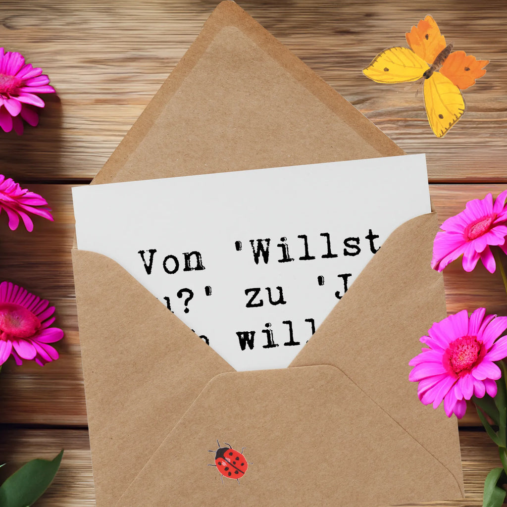 Deluxe Karte Spruch Verlobung Abenteuer Hochwertige Klappkarte, Klappkarte, Grußkarte, Glückwunschkarte, Karte, Einladungskarte, Geburtstagskarte, Hochwertige Grußkarte, Hochzeitskarte, Hochzeit, Hochzeitsgeschenk, Ehe, Hochzeitsfeier, Trauung, Trauungsgeschenk, Verlobungsfeier, Verlobungsgeschenk, Hochzeitsgeschenkideen, Hochzeitsgeschenke für Brautpaar