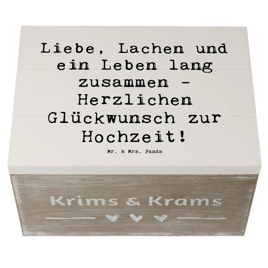 Holzkiste Spruch Hochzeit Liebe Lachen XXL, Dekokiste, Schatzkiste, Geschenkdose, Holzkiste, Erinnerungskiste, Geschenkbox, Erinnerungsbox, Truhe, Kiste, Schatulle, Aufbewahrungsbox, Hochzeit, Hochzeitsgeschenk, Ehe, Hochzeitsfeier, Trauung, Trauungsgeschenk, Hochzeitskarte, Verlobungsfeier, Verlobungsgeschenk, Hochzeitsgeschenkideen, Hochzeitsgeschenke für Brautpaar