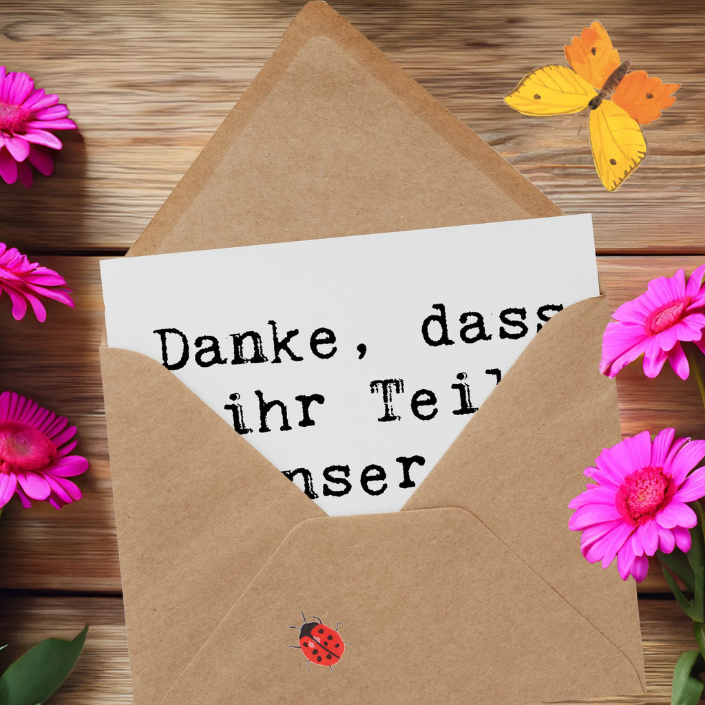 Deluxe Card Saying Danke, dass ihr Teil unseres Märchens seid! Karte, Hochwertige Klappkarte, Hochzeitskarte, Einladungskarte, Geburtstagskarte, Klappkarte, Glückwunschkarte, Grußkarte, Hochwertige Grußkarte, Hochzeit, Hochzeitsgeschenk, Ehe, Hochzeitsfeier, Trauung, Trauungsgeschenk, Verlobungsfeier, Verlobungsgeschenk, Hochzeitsgeschenkideen, Hochzeitsgeschenke für Brautpaar