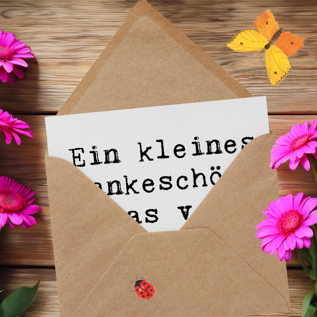 Deluxe Card Saying Ein kleines Dankeschön, das von Herzen kommt. Karte, Grußkarte, Klappkarte, Einladungskarte, Glückwunschkarte, Hochzeitskarte, Geburtstagskarte, Hochwertige Grußkarte, Hochwertige Klappkarte, Hochzeit, Hochzeitsgeschenk, Ehe, Hochzeitsfeier, Trauung, Trauungsgeschenk, Verlobungsfeier, Verlobungsgeschenk, Hochzeitsgeschenkideen, Hochzeitsgeschenke für Brautpaar