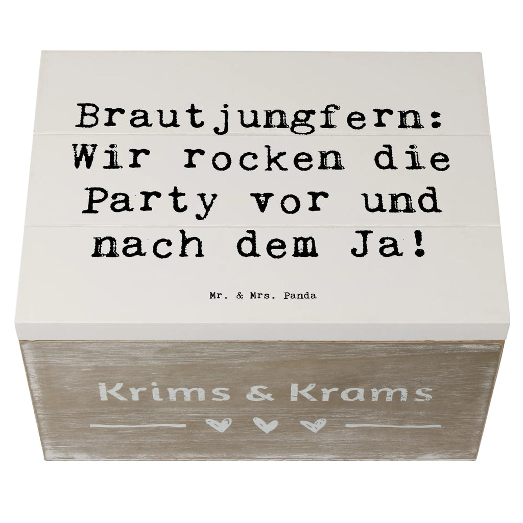 Holzkiste Spruch Brautjungfern Party Erinnerungskiste, Schatulle, Aufbewahrungsbox, Truhe, Holzkiste, Kiste, Geschenkdose, XXL, Geschenkbox, Schatzkiste, Erinnerungsbox, Dekokiste, Hochzeit, Hochzeitsgeschenk, Ehe, Hochzeitsfeier, Trauung, Trauungsgeschenk, Hochzeitskarte, Verlobungsfeier, Verlobungsgeschenk, Hochzeitsgeschenkideen, Hochzeitsgeschenke für Brautpaar
