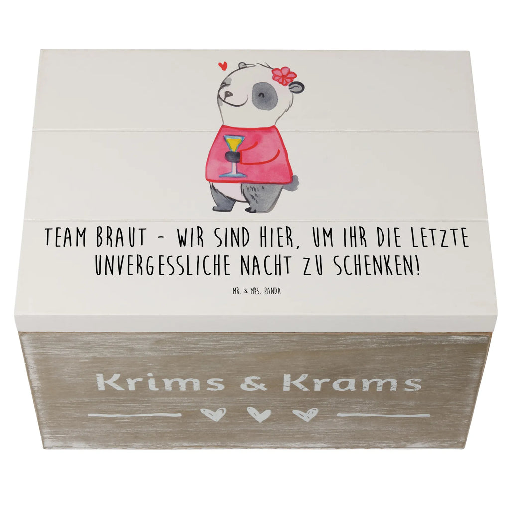 Wooden chest Team Braut - Wir sind hier, um ihr die letzte unvergessliche Nacht zu schenken! Aufbewahrungsbox, Erinnerungsbox, Geschenkbox, Erinnerungskiste, Schatulle, Holzkiste, Schatzkiste, XXL, Kiste, Dekokiste, Geschenkdose, Truhe, Hochzeit, Hochzeitsgeschenk, Ehe, Hochzeitsfeier, Trauung, Trauungsgeschenk, Hochzeitskarte, Verlobungsfeier, Verlobungsgeschenk, Hochzeitsgeschenkideen, Hochzeitsgeschenke für Brautpaar