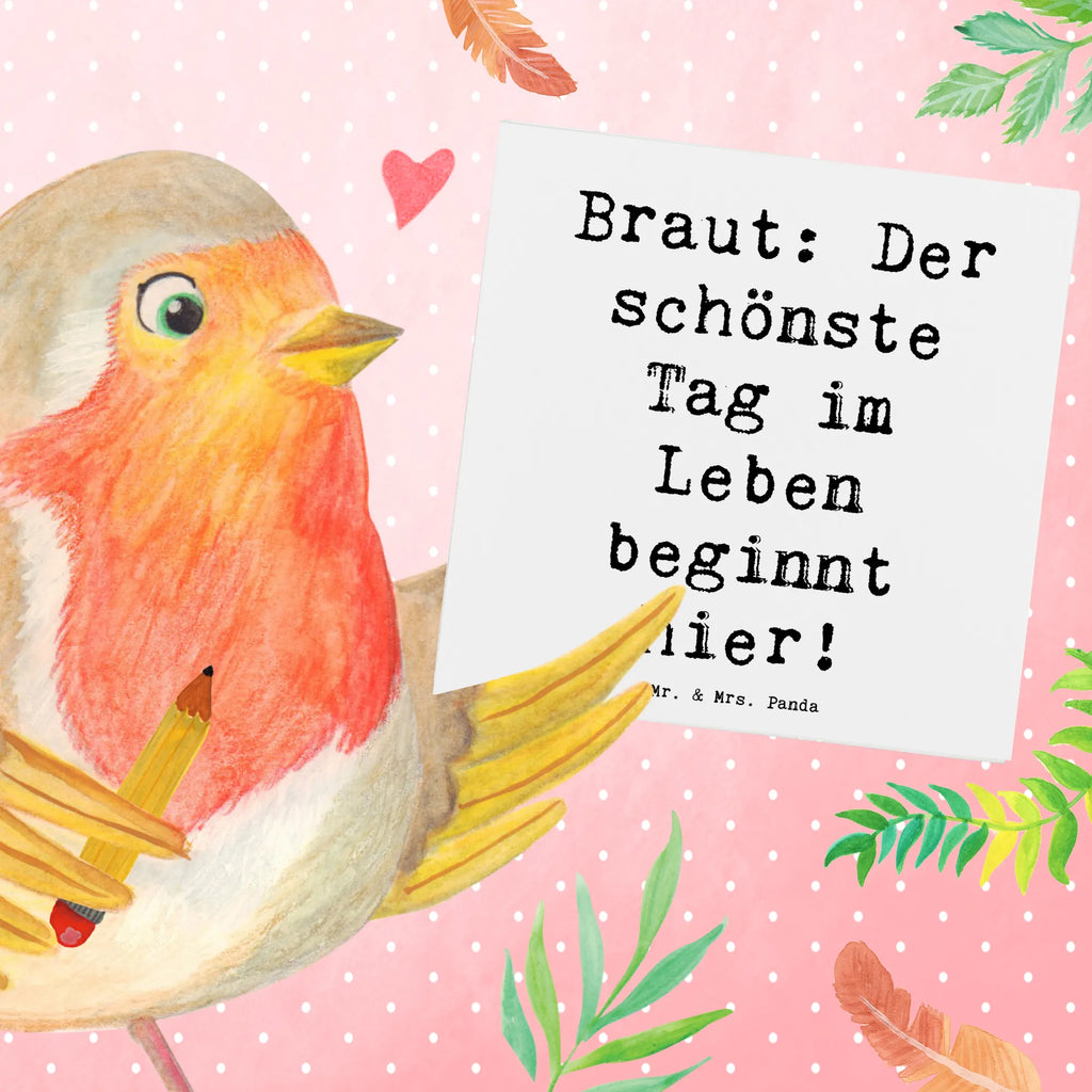 Deluxe Karte Spruch Braut Tag Grußkarte, anlasskarte, Glückwunschkarte, doppelkarte, Klappkarte, faltkarte, Hochzeitskarte, Trauungsgeschenk, Hochzeitsgeschenk, Hochzeitsgeschenke für Brautpaar, Hochzeitsgeschenkideen, Hochzeit, Hochzeitsfeier, Verlobungsfeier, Verlobungsgeschenk, Trauung, Ehe